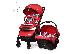 PoulaTo: High-view Baby Stroller 2 in 1 Car Seat folding Bidirectional travel Pushchair..